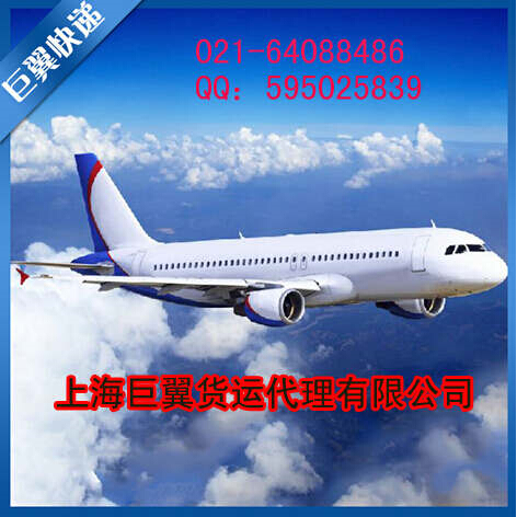 天空飄來八個字，“上海巨翼國際快遞”空運物流出口服務(wù)！